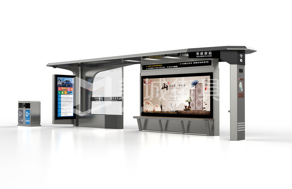 公交車候車停 公交車候車停