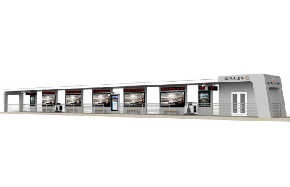 BRT候車(chē)亭效果圖 BRT候車(chē)亭效果圖